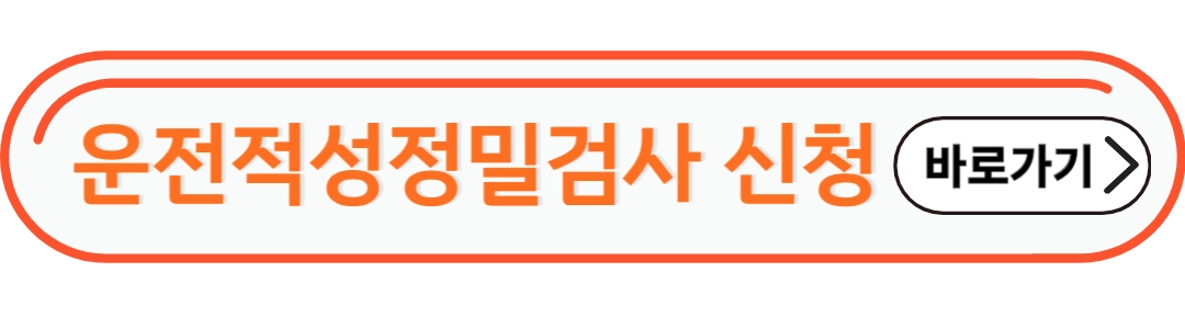 운전적성정밀 검사 신청