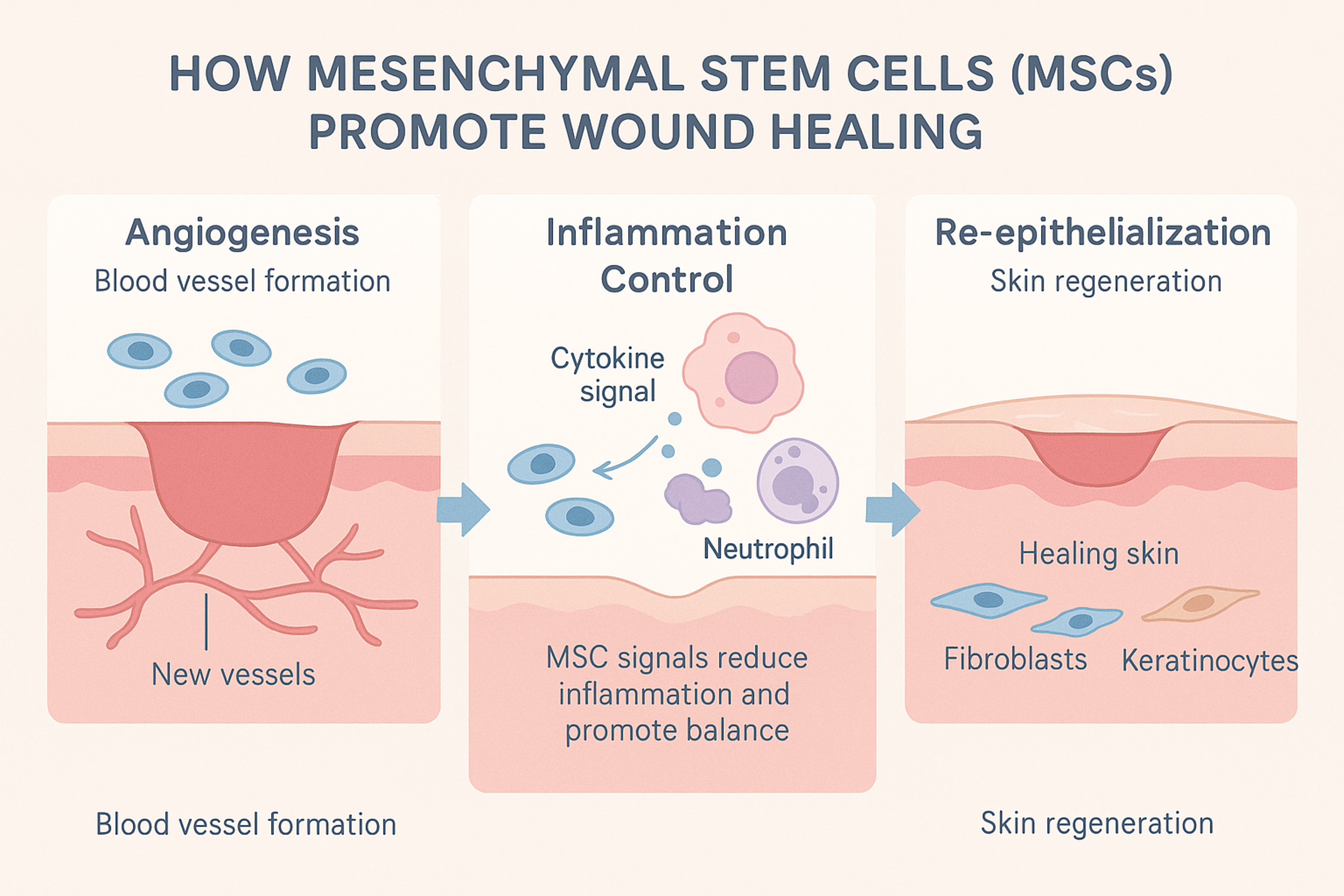 세포가 바꾸는 피부의 시간: 성체줄기세포와 엑소좀