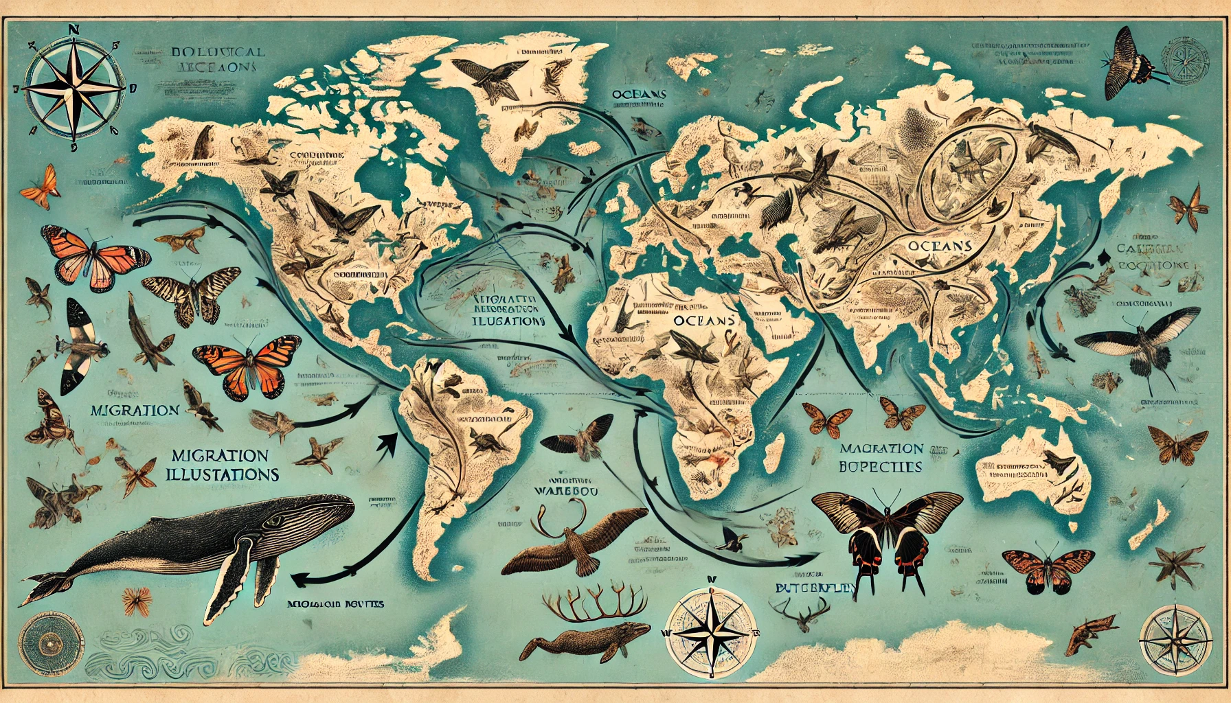 유전자 흐름 지도