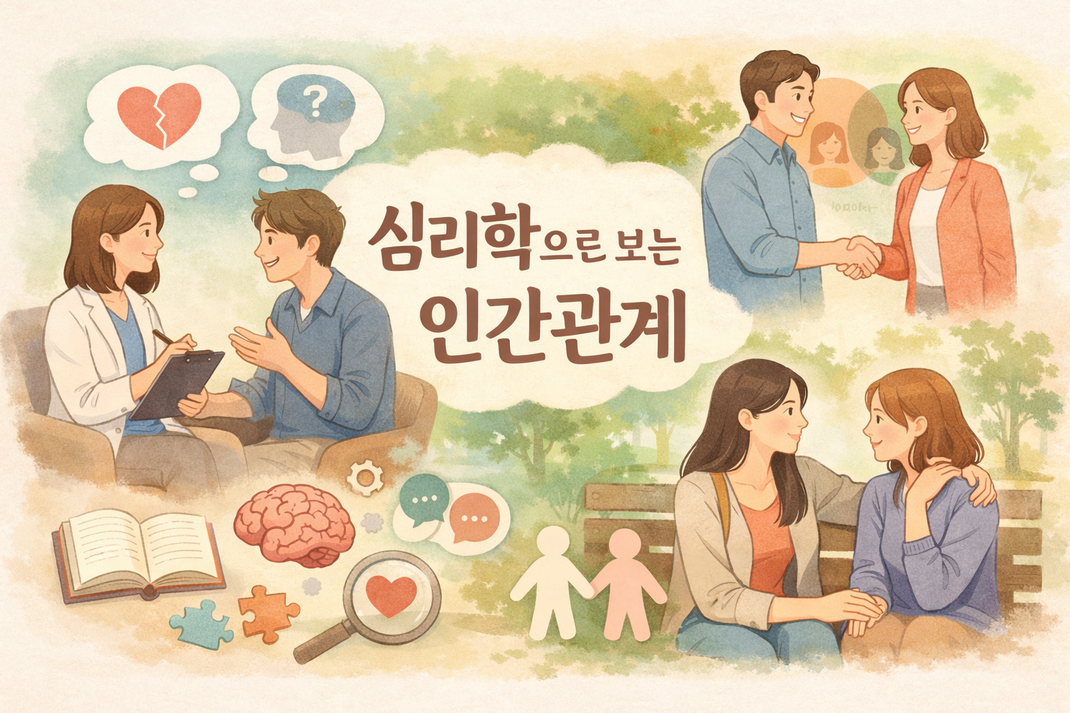 심리학적 접근으로 보는 인간관계 이미지