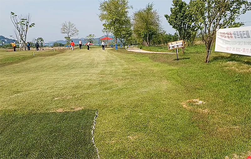 청양 금강변파크골프장 소개