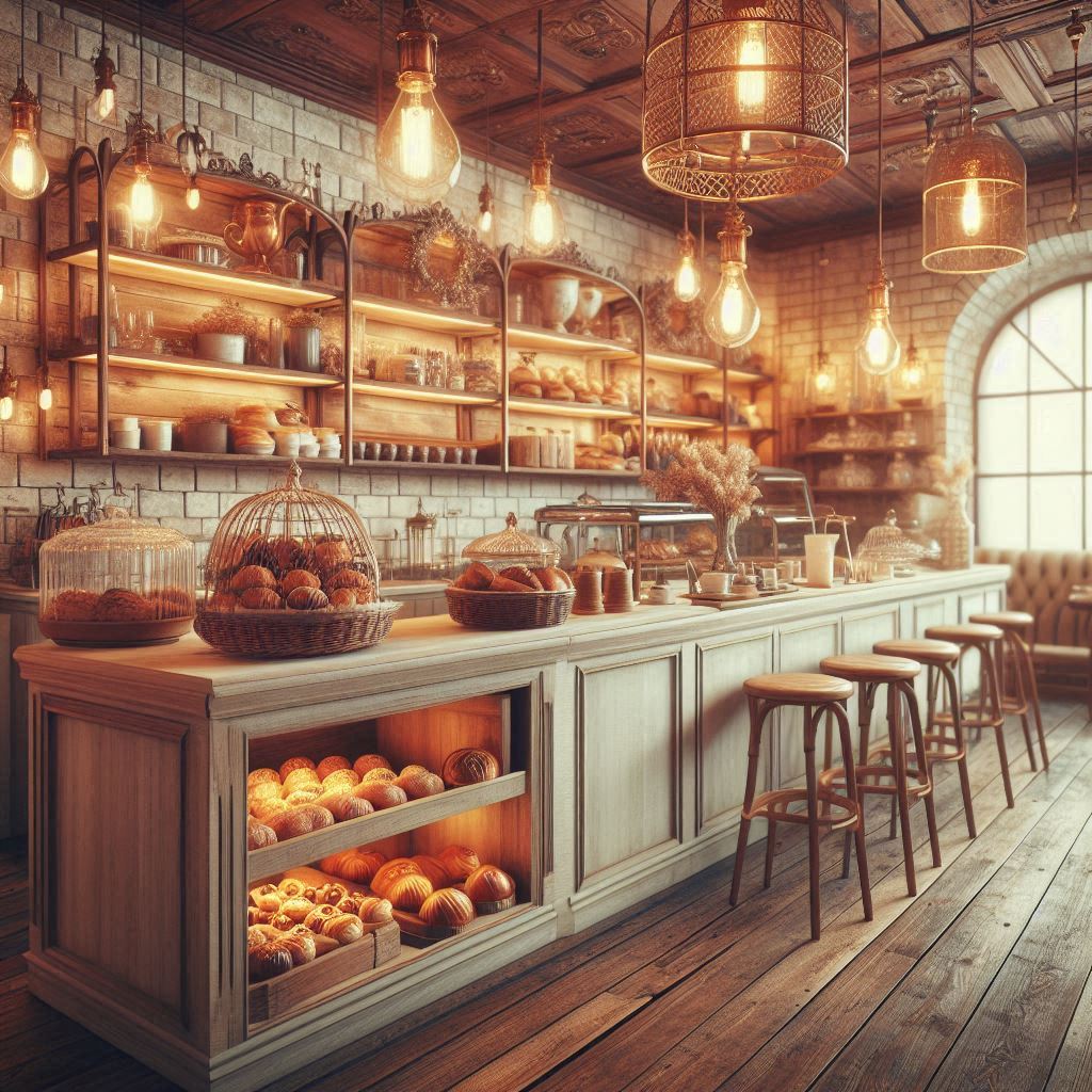 베이커리 배경