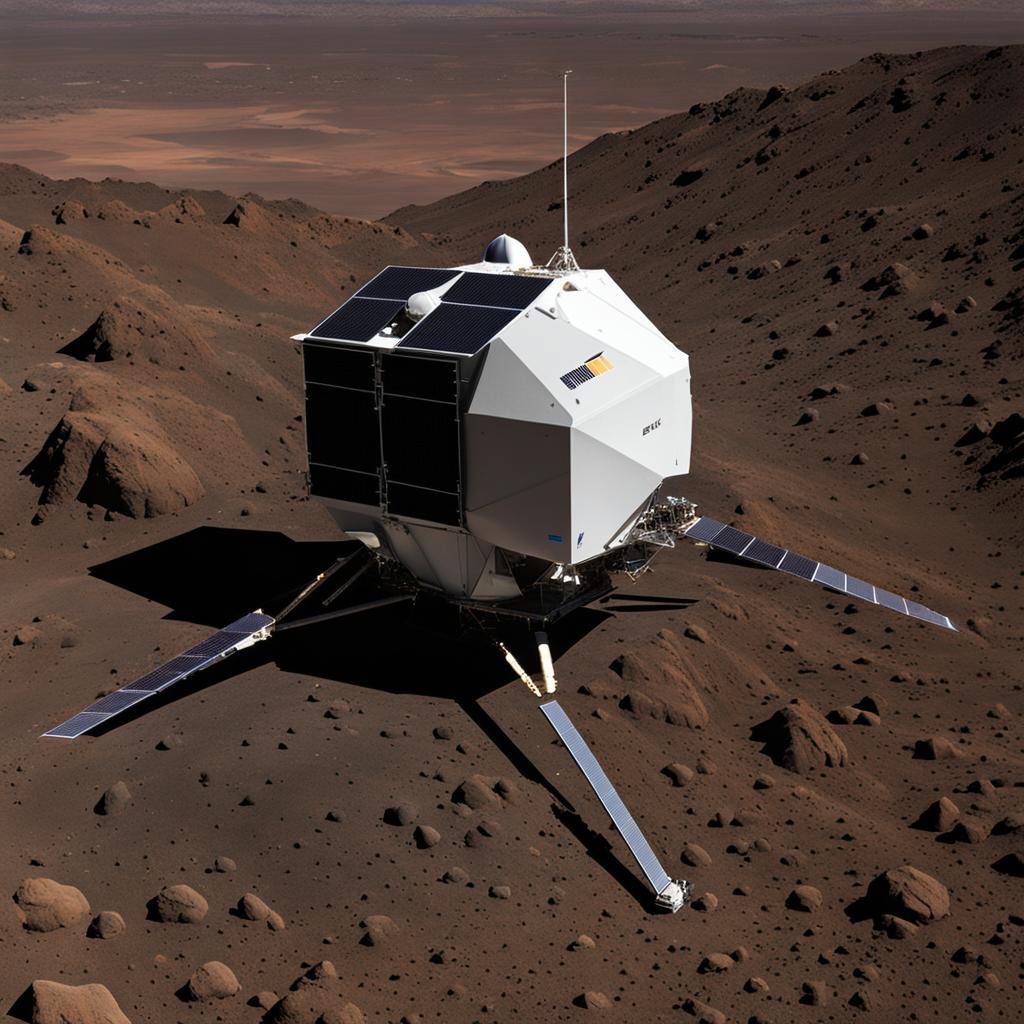 미니문(minimoon) 탐사 로봇 무인 우주선 OSIRIS-REx