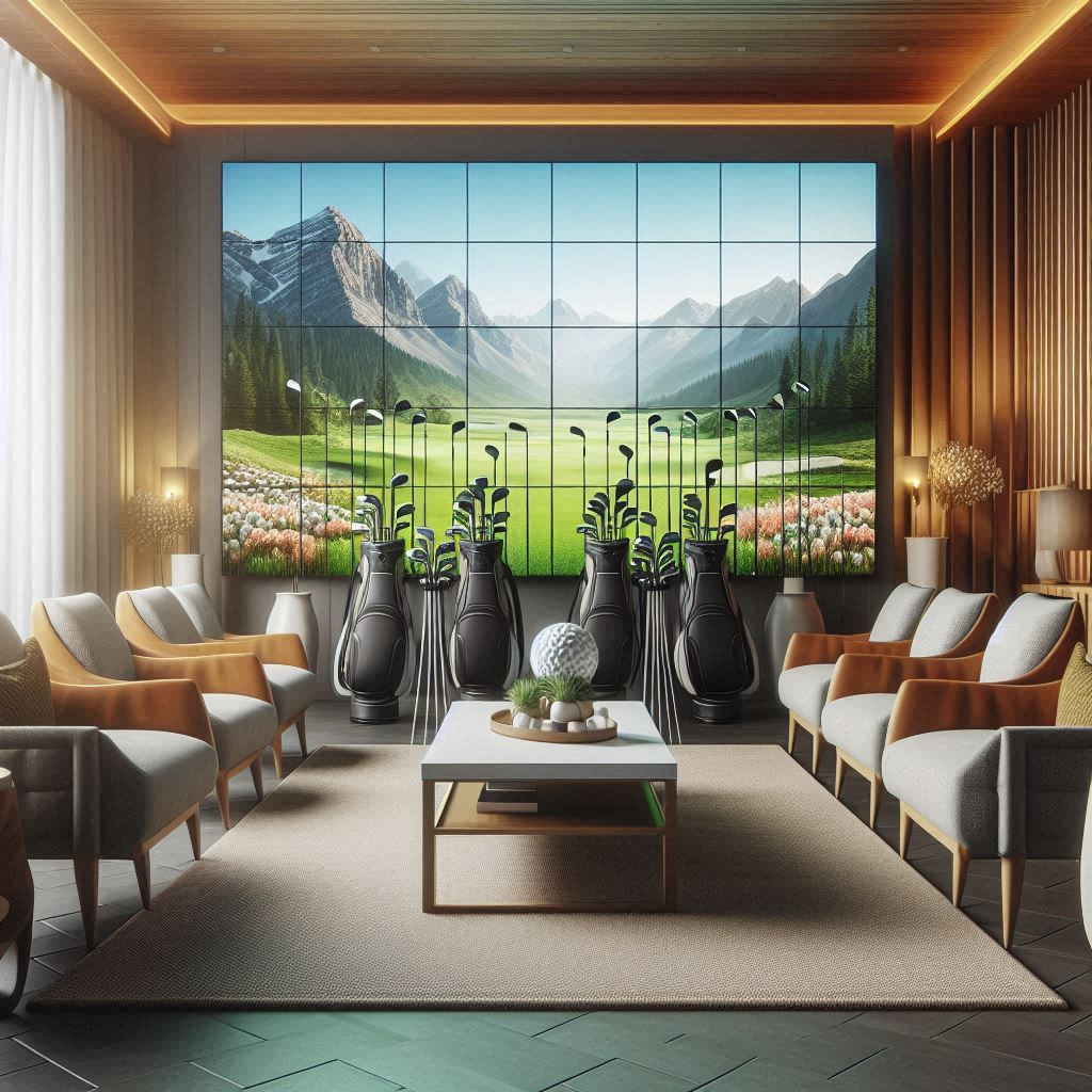 골프장 배경