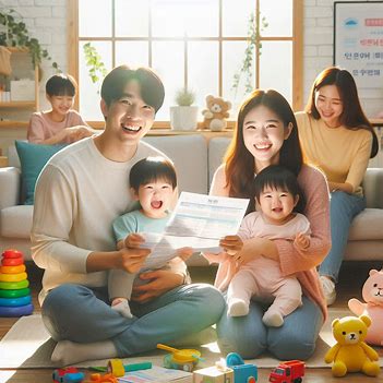 육아 가정을 위한 생활비 지원 제도 관련 이미지