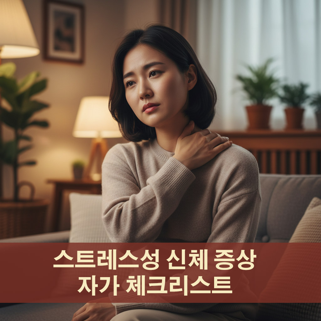 스트레스성 신체 증상: 자가 체크리스트 정리
