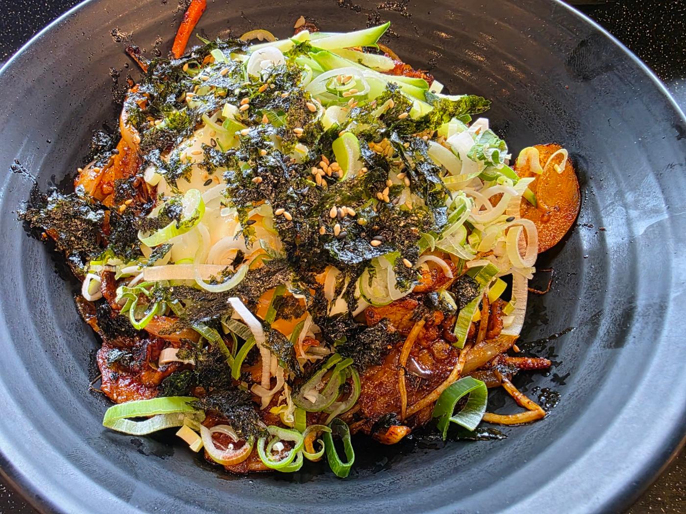 중화비빔밥 상차림 2