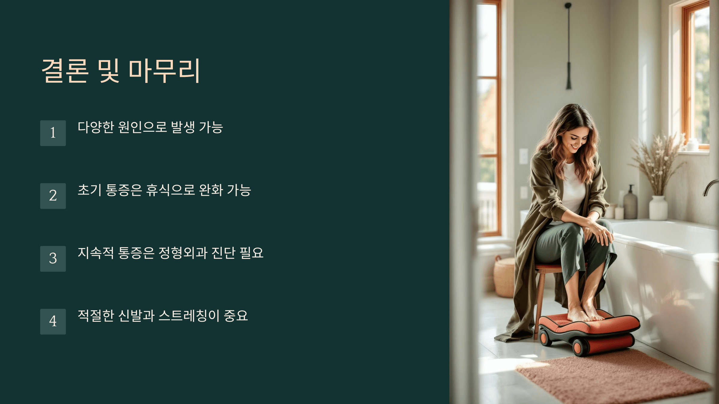 발등 사진입니다.