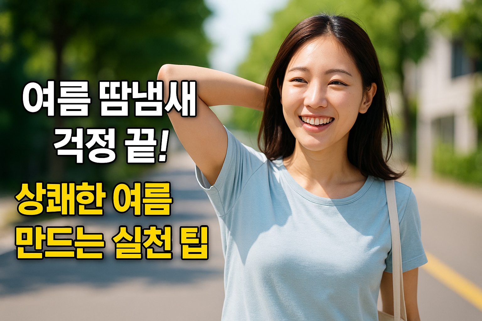 여름땀냄새