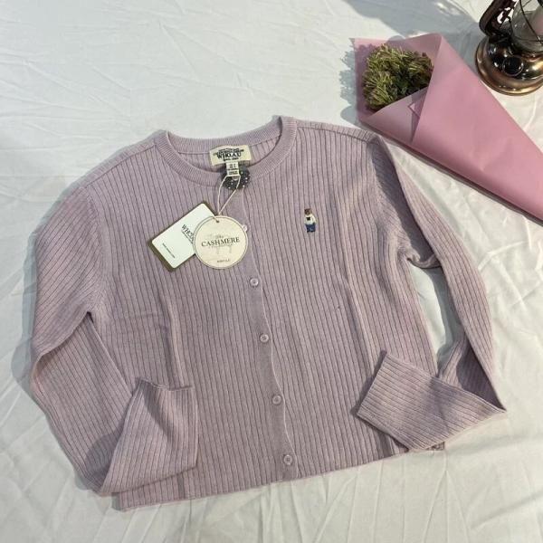 후아유 스티브 캐시미어 골지 가디건 중계점 중계점 WHCKC3711F