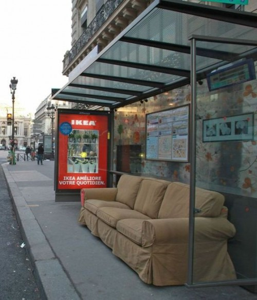 IKEA Bed Bus Stop