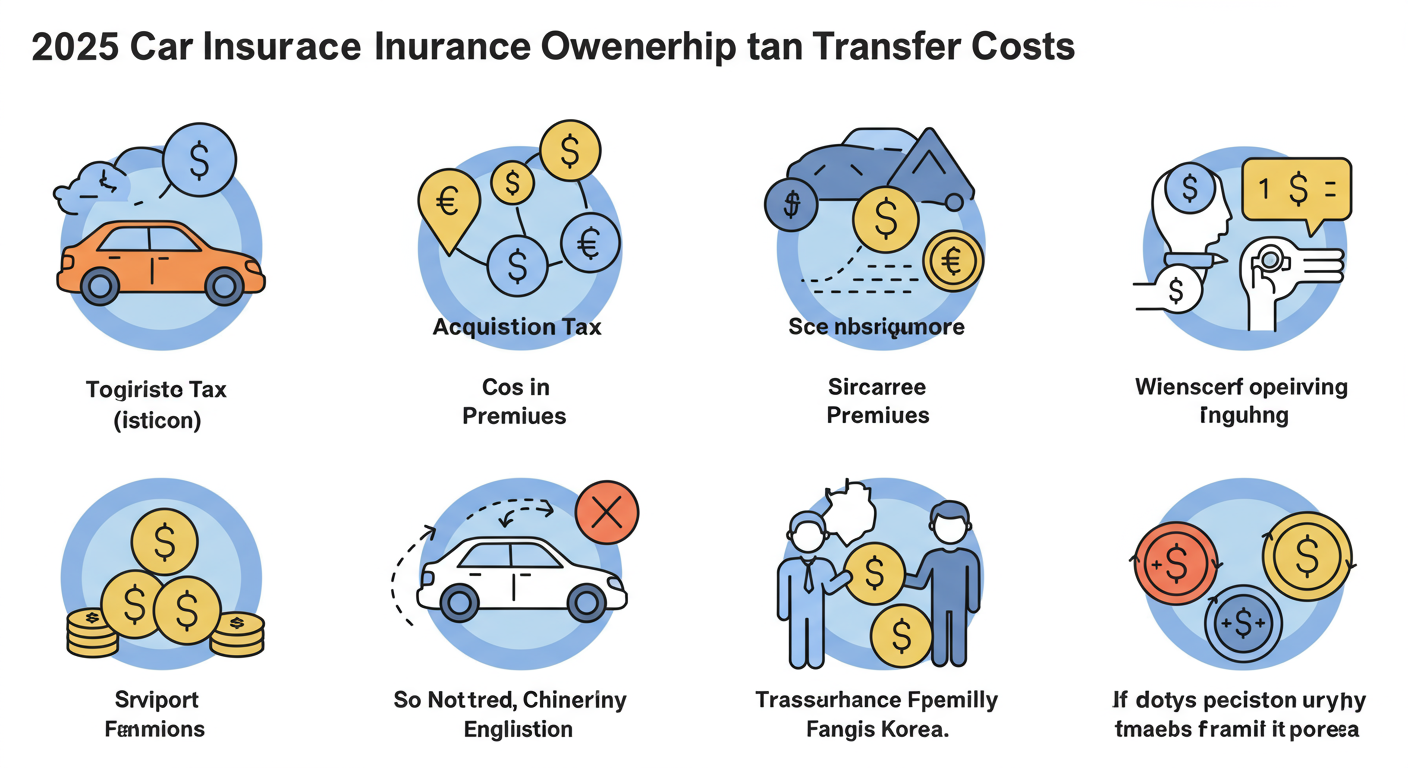 사고 보상 걱정 끝! 2025년 가족 간 자동차 보험 명의 이전, 지금 바로 시작하세요.