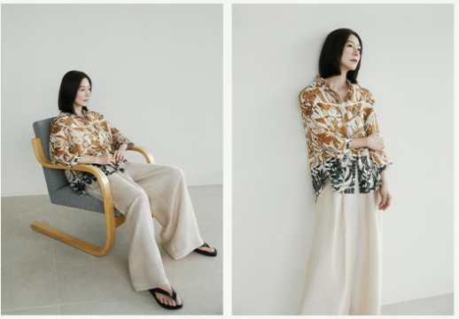 김희애 하이엔드 브랜드 쁘렝땅이공개한화보