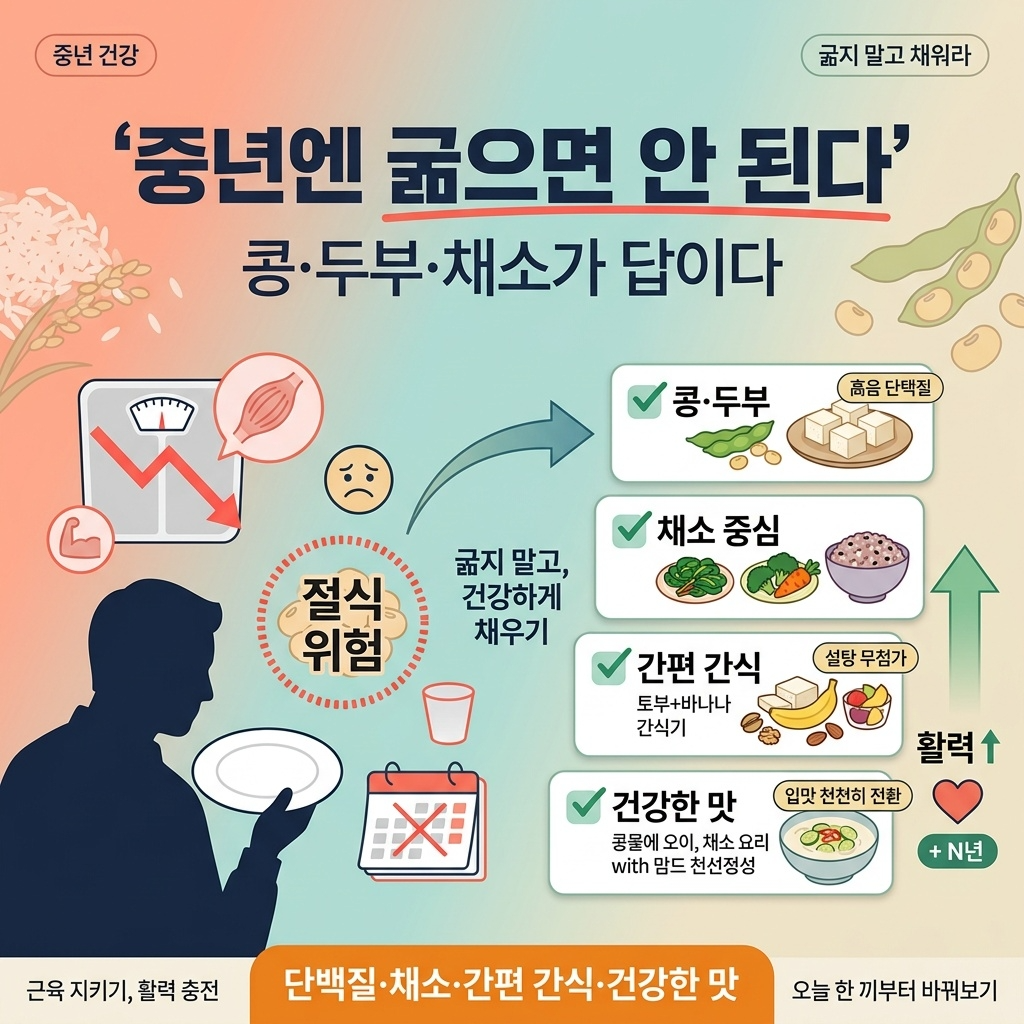 중년엔 굶으면 안 돼
