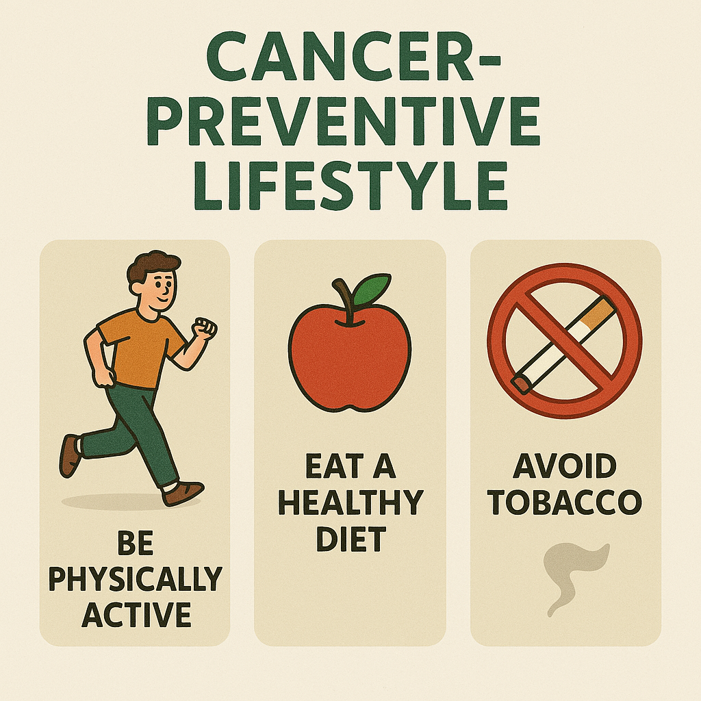 암 예방하는 생활 습관