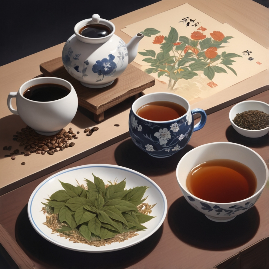 문래동의 커피랩스 로스터리 한방차로 건강