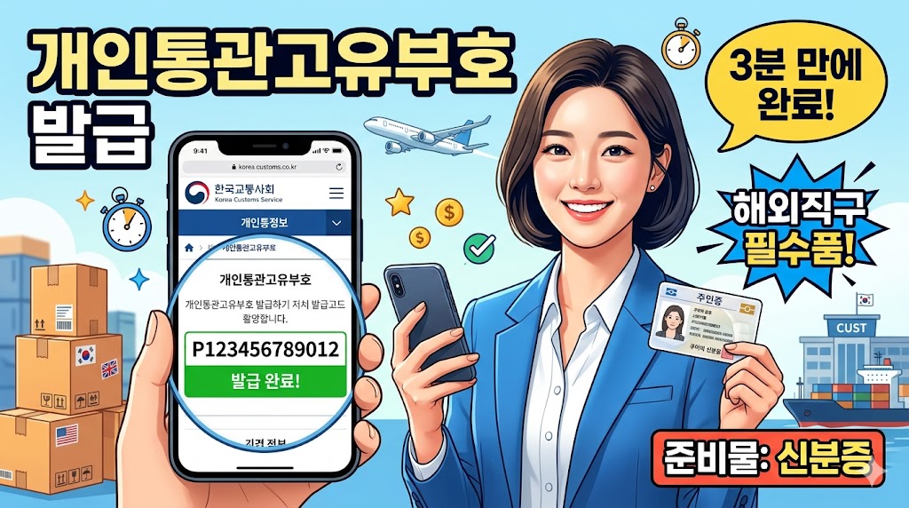 개인통관고유부호 발급