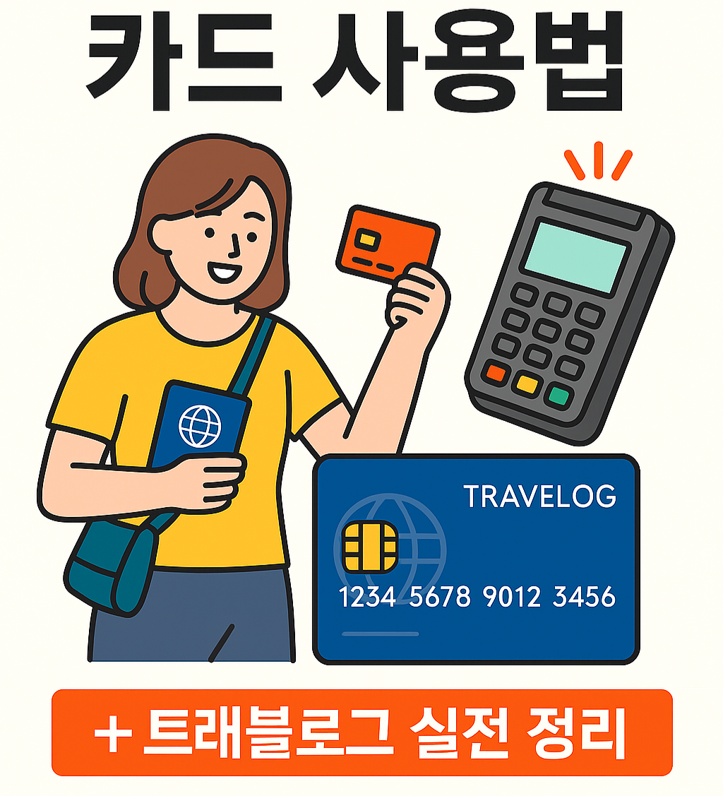 해외여행자 카드 사용법