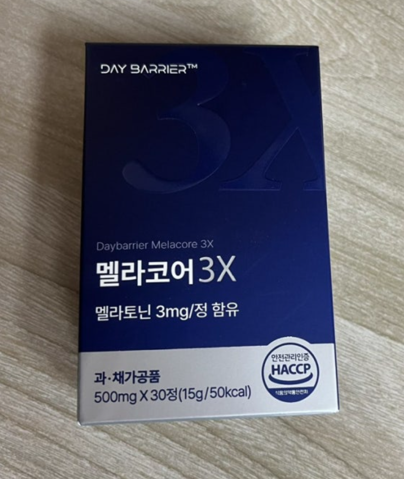 멜라코어3x 내돈내산 후기