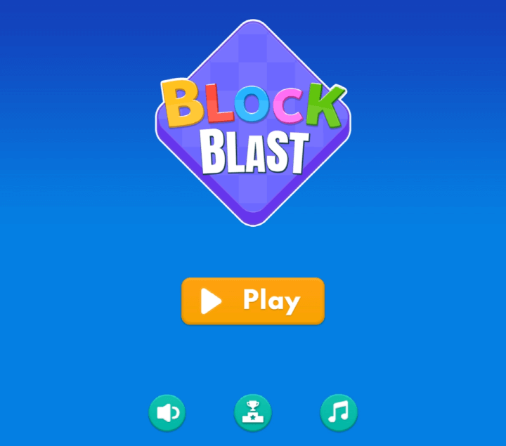 블록-블라스트-PC게임-메인-화면