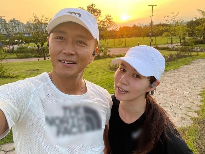 진태현 박시은 부부 운동