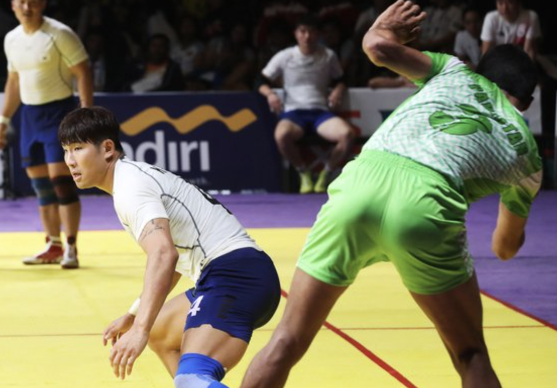 이장군 카바디 경기