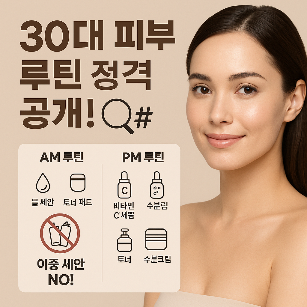 30대 피부루틴