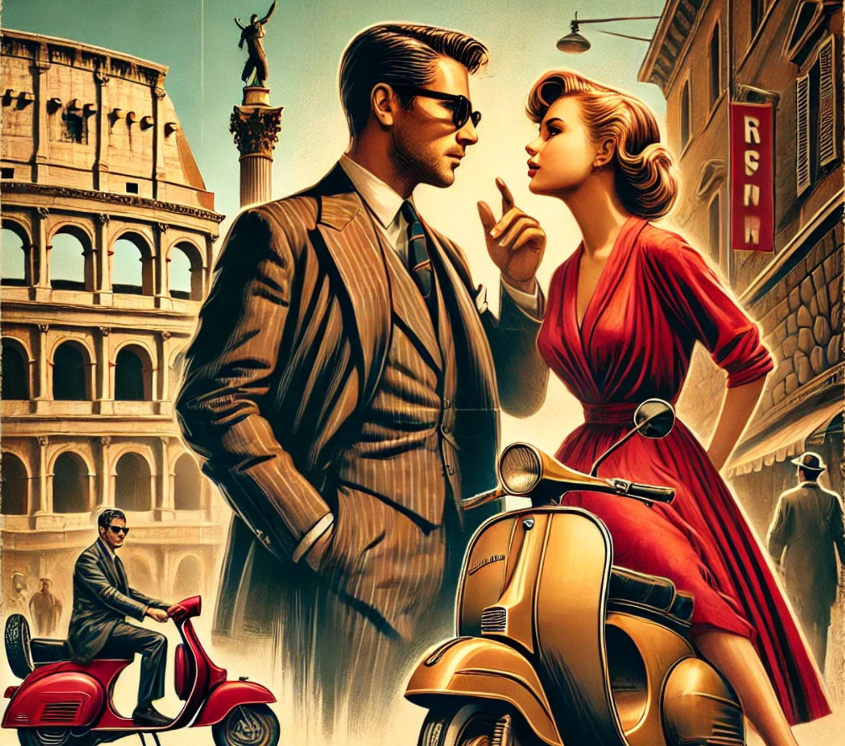 이탈리아 느낌의 영화 포스터