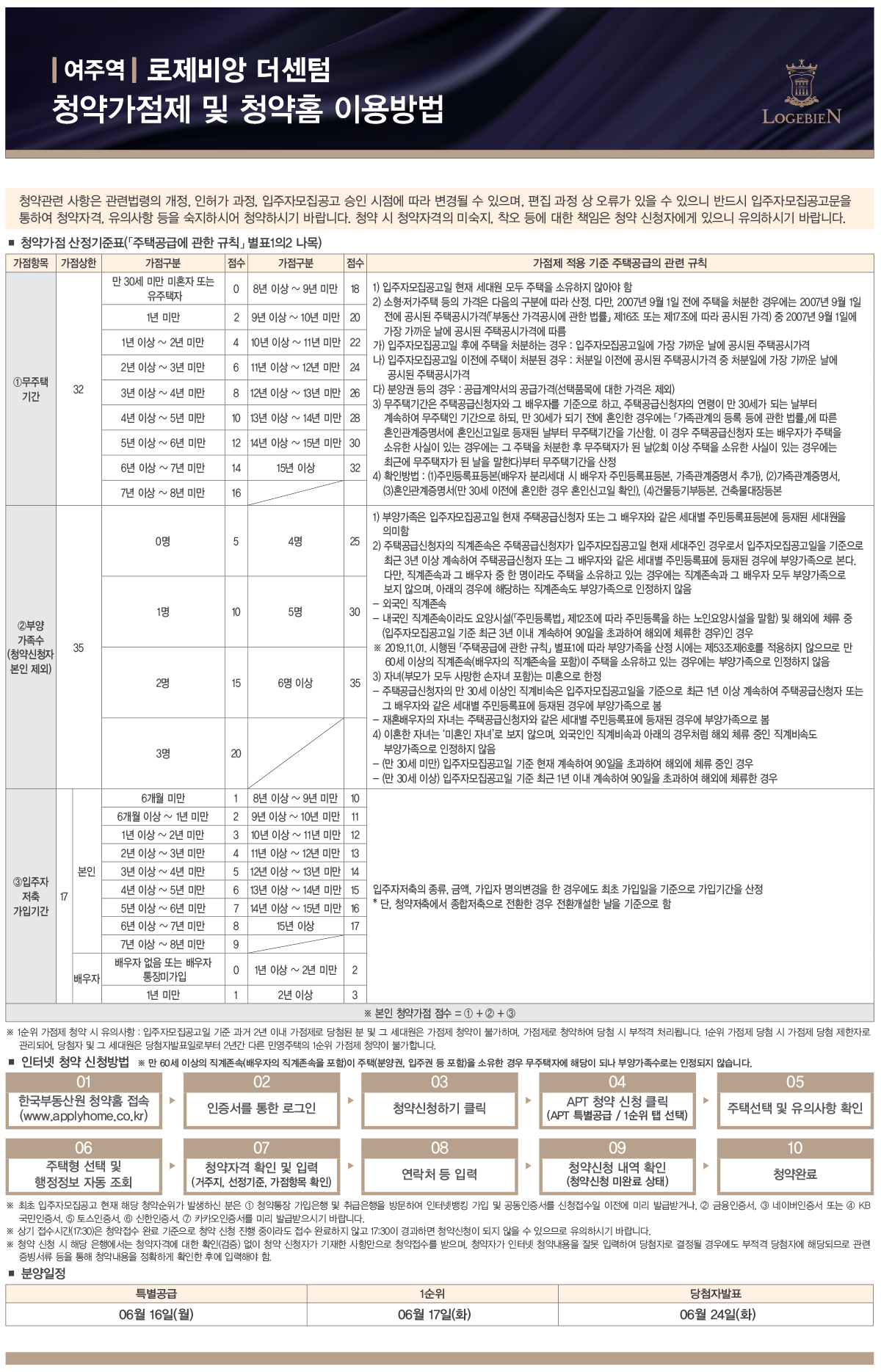 청약일정