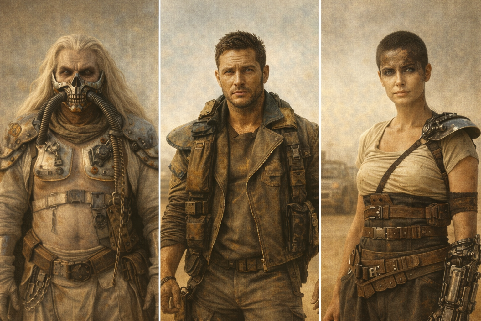 <매드맥스: 분노의 도로> 의상이 세계관의 생존 논리를 설명하는 방식