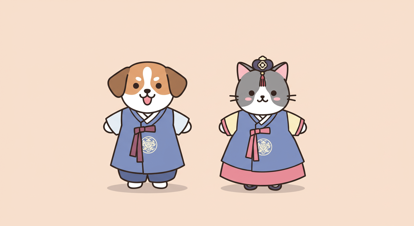 반려동물 추석빔, 감성과 놀이를 더하다