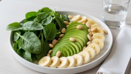 마그네슘 많은 채소 바나나