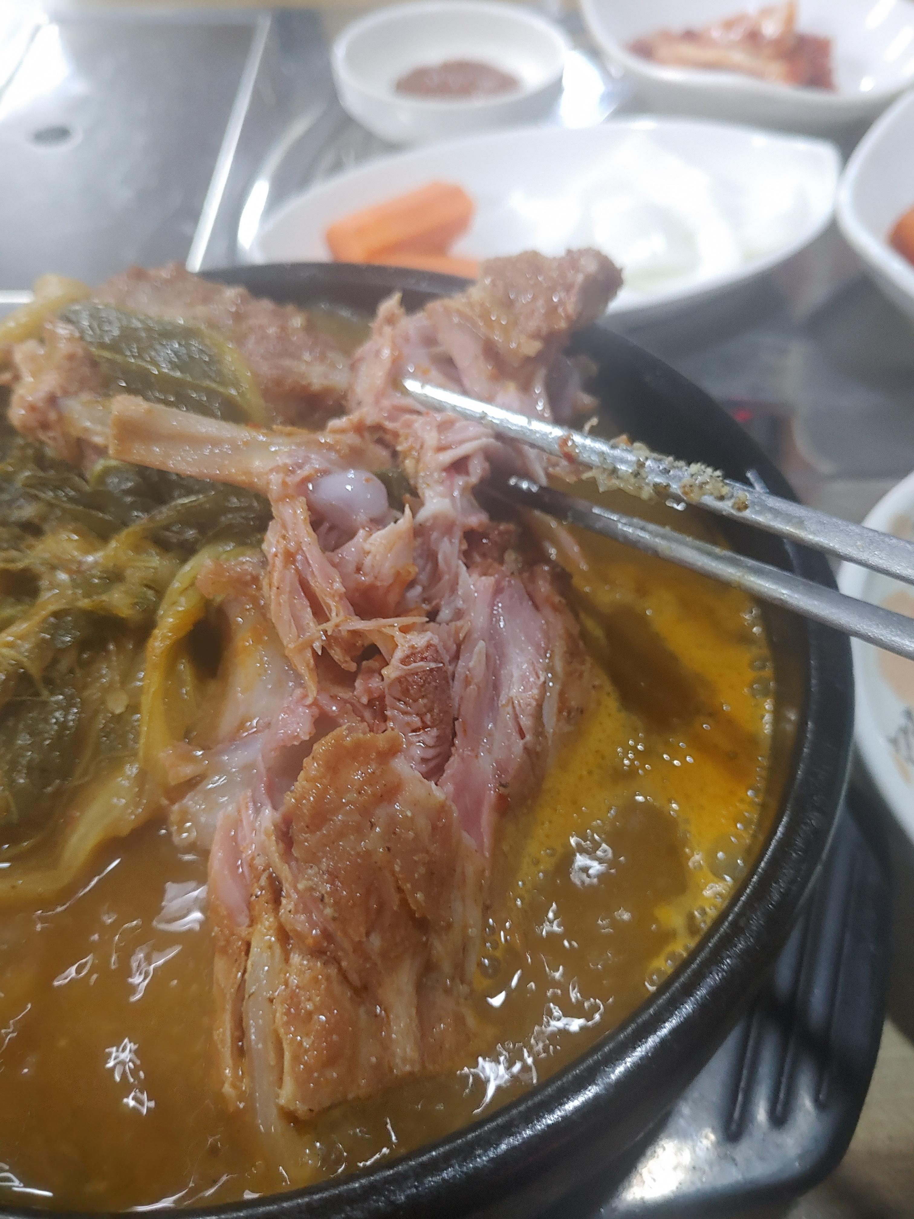 우거지뼈해장국