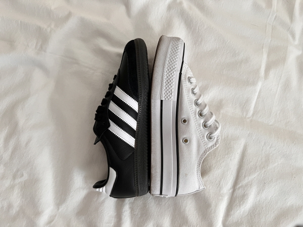 아디다스-삼바-컨버스-척테일러-사이즈-비교-팁-구매후기