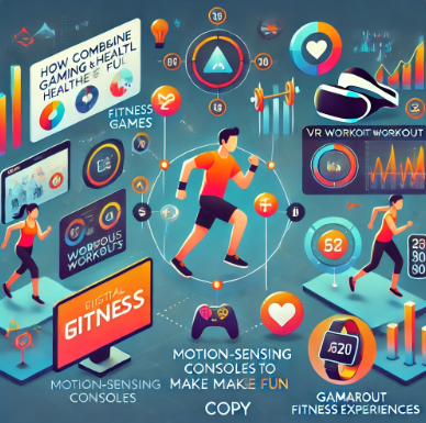 디지털 게임 &amp; 건강 관리, 재미있게 운동하는 방법 관련 사진