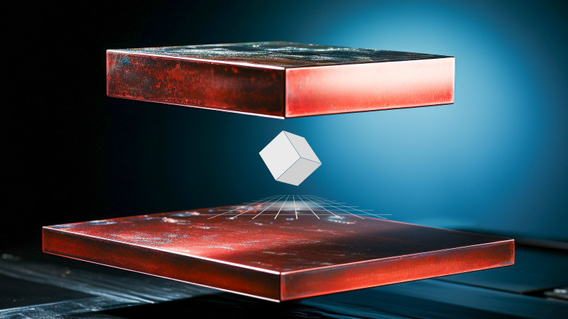 마이스너 효과와 쿠퍼쌍으로 설명되는 초전도 현상 다이어그램