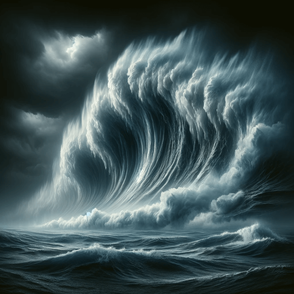 쓰나미가 덮치는 꿈 해몽 해석