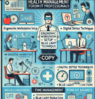 IT 전문가가 알려주는 건강 관리 꿀팁 관련 사진