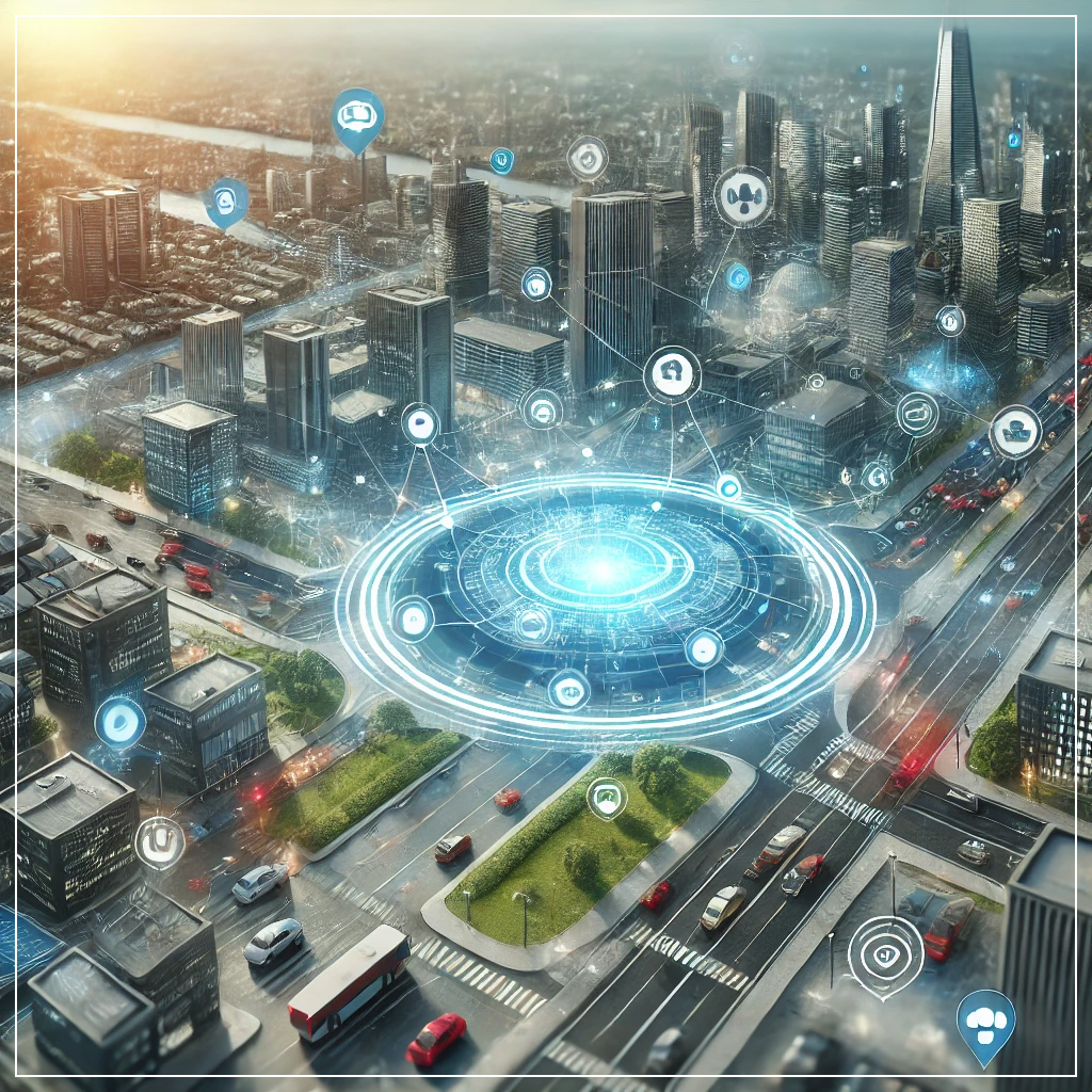 빅데이터 분석을 통해 도시 교통과 도시 관리를 최적화하는 스마트 시티 제어 센터