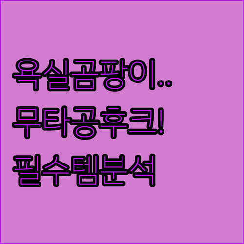 욕실 곰팡이 방지 무타공 스테인리스 ..