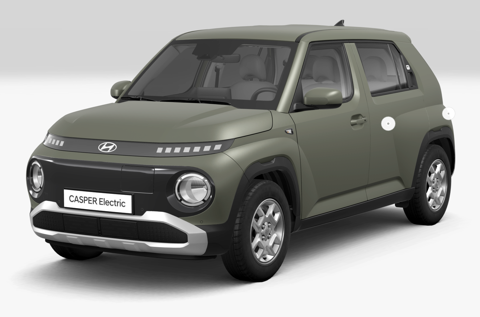 캐스퍼 전기차 비자림 카키매트