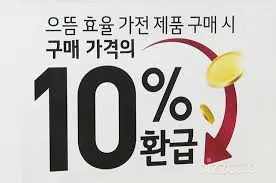 전자 제품 1등급 환급