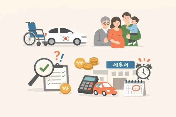 자동차세 감면대상 기준과 신청 전 확인사항8