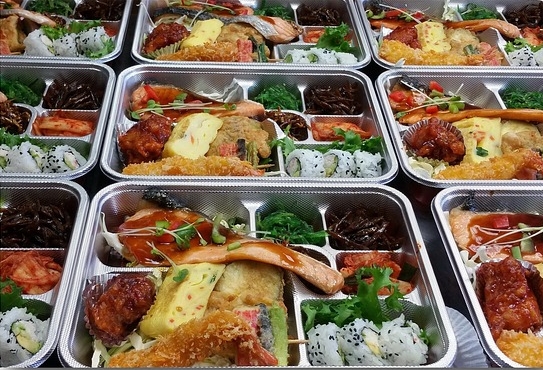 학교 공공급식 식판