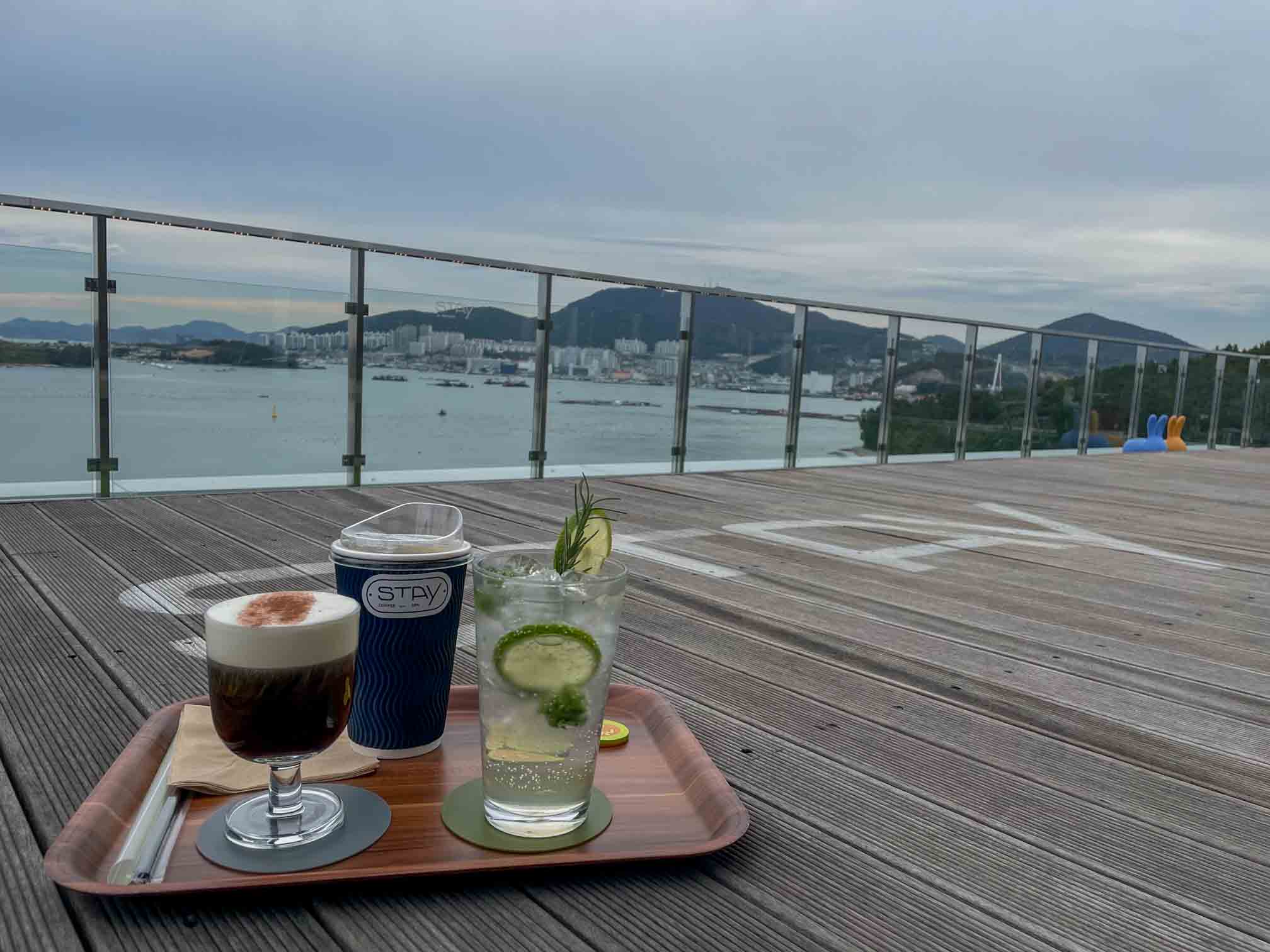 여수 오션뷰 카페 스테이