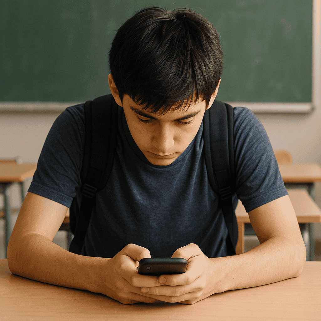 스마트폰 자세 교정필요성