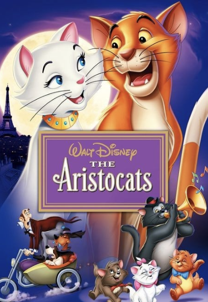 월트 디즈니 아리스토캣 포스터이미지