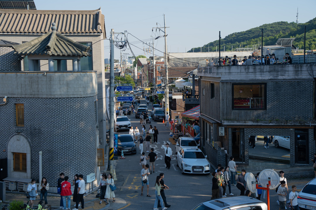 수원 팔달산 행궁동 골목길