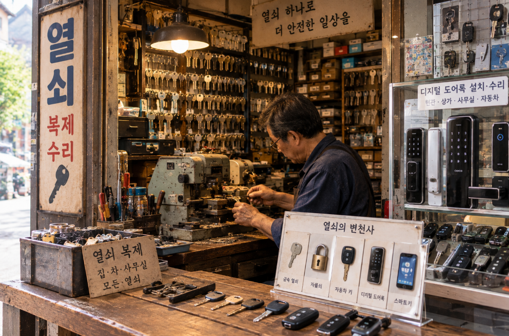 금속 열쇠부터 디지털 도어록까지, 열쇠 복제 기술은 어떻게 발전해 왔을까?