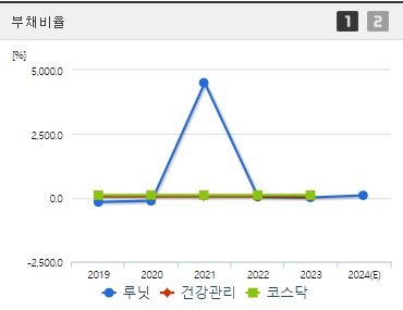 루닛 부채비율